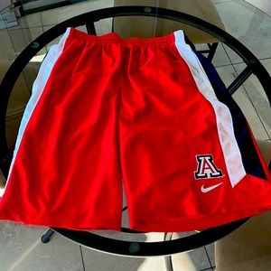 University of Arizona Nike Elite Basketball Shorts